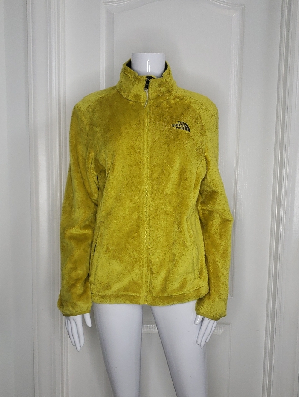 The North Face Neon Yellow Fleece Size Medium